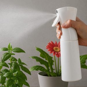 Aerosol Continuous Mist Spray Bottle Ultra Fine Water Hydration Trigger Sprayer For Indoor Herbs Flowers