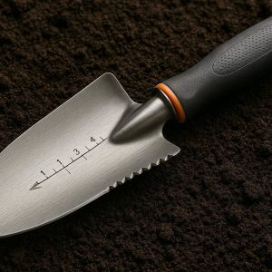 Sharp Serrated Edge Garden Trowel Multifunctional Stainless Steel Hand Shovel Root Cutter Saw For Dense Soil