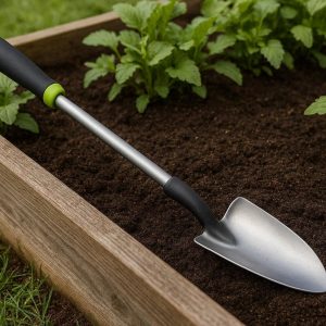 19 Ergonomic Long Handle Garden Trowel Extended Reach Hand Shovel Soft Grip For Raised Beds Backyard Gardening