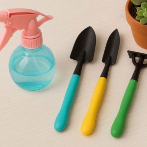 4 Cute Mini Plastic Water Spray Bottle Colorful Gardening Tools For Succulents Indoor Flowers Seedling Watering
